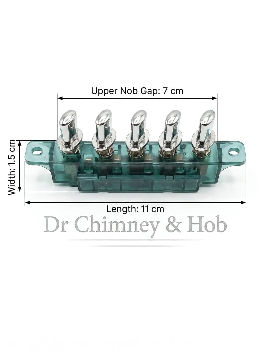 KUTCHINA CHIMNEY PUSH BUTTON OVAL  SWITCH 5  alternate view