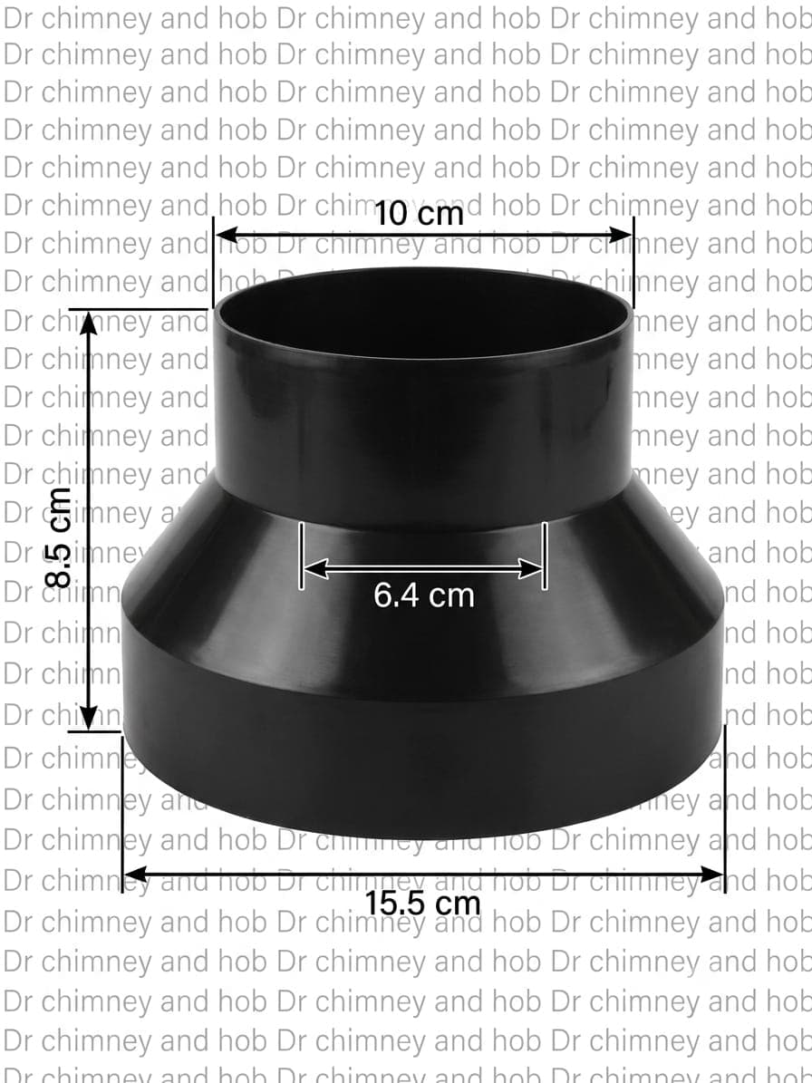 CHIMNEY PIPE CONNECTOR 6INCH-TO-4INCH