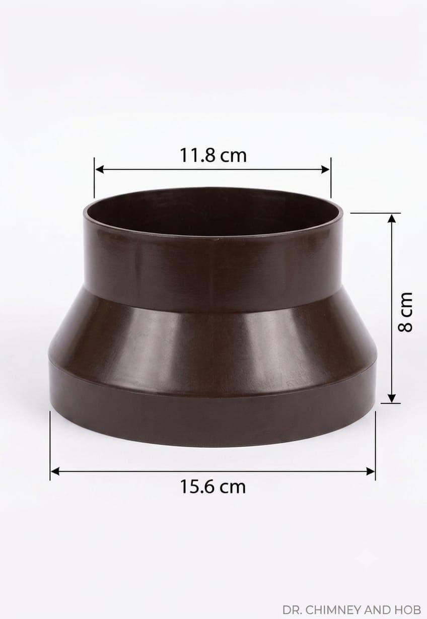 CHIMNEY PIPE CONNECTOR 6INCH-TO-5INCH