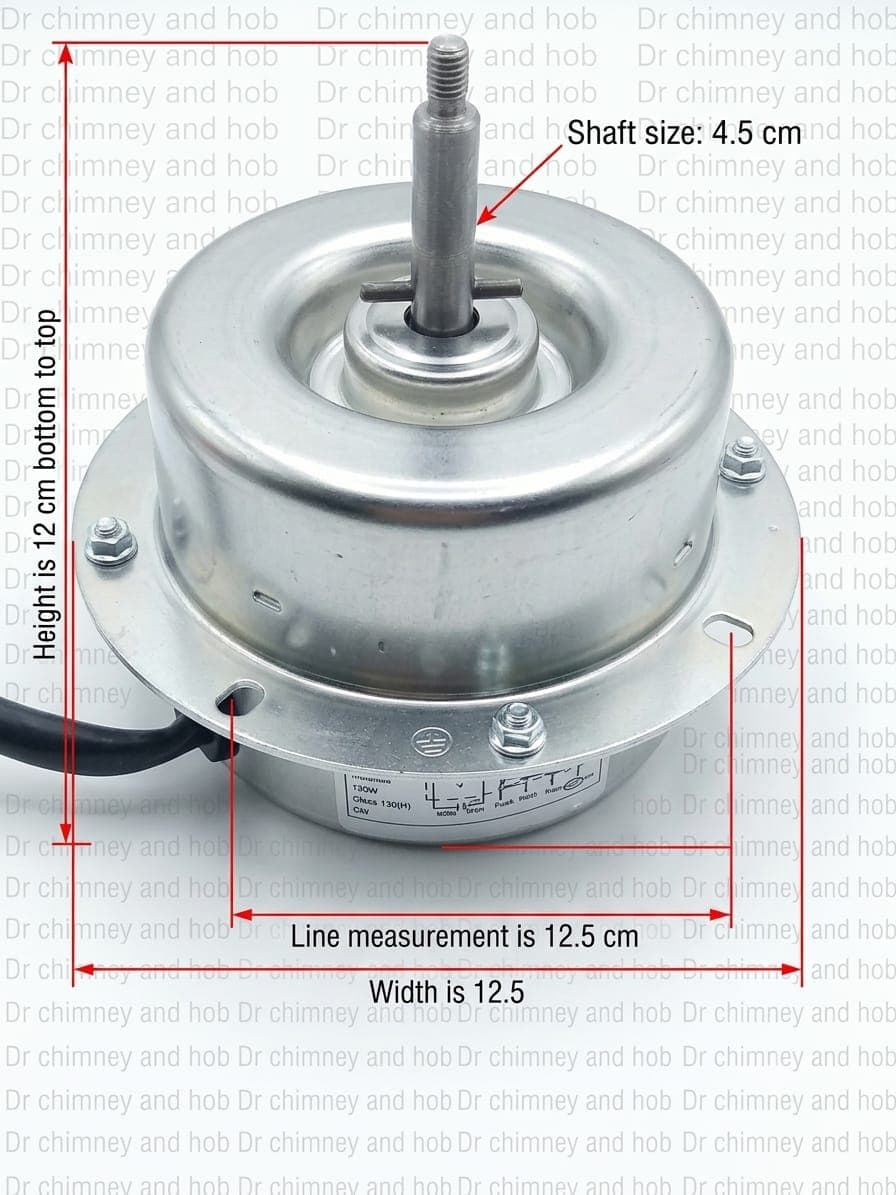 ELECTRIC KITCHEN CHIMNEY MOTOR CMS alternate view
