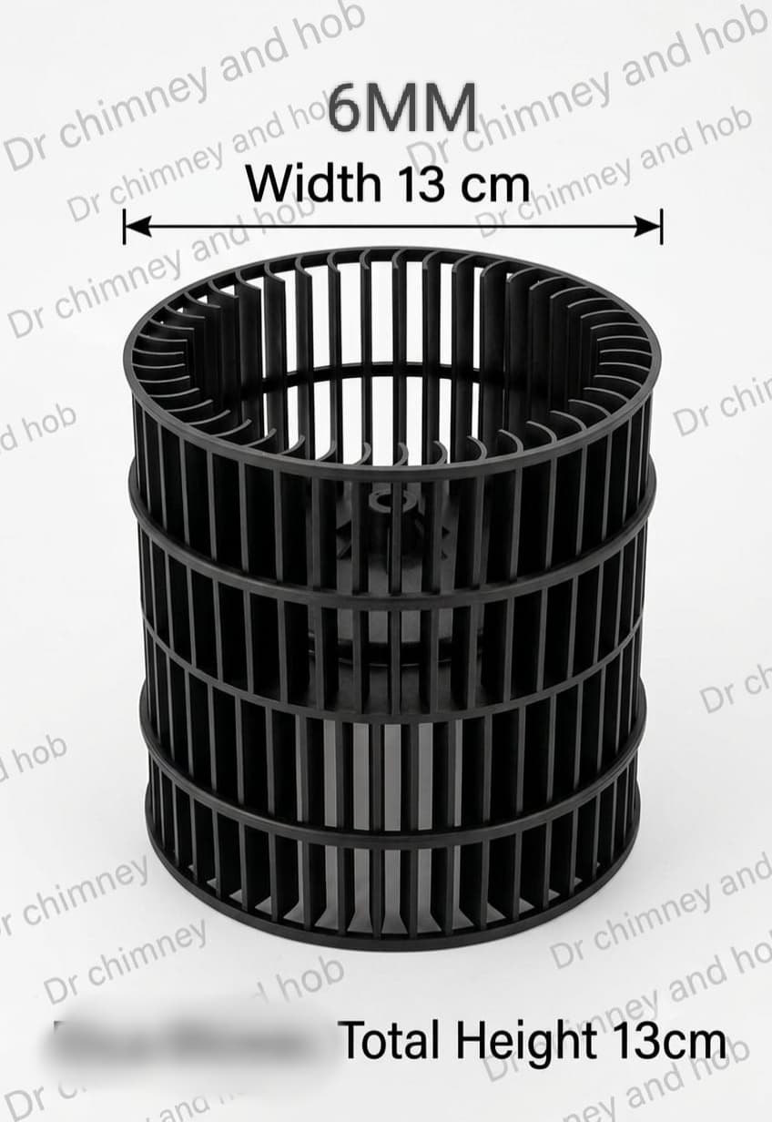 CHIMNEY BLOWER/FAN D TYPE SMALL 6MM