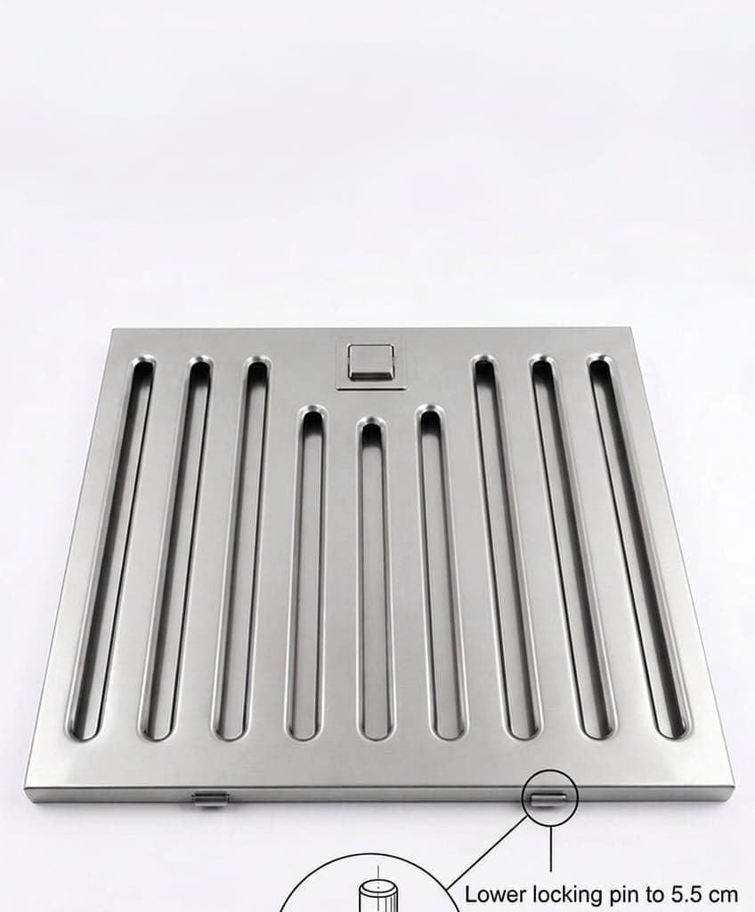 CHIMNEY BAFFLE FILTER 260X230x50 thumbnail 2